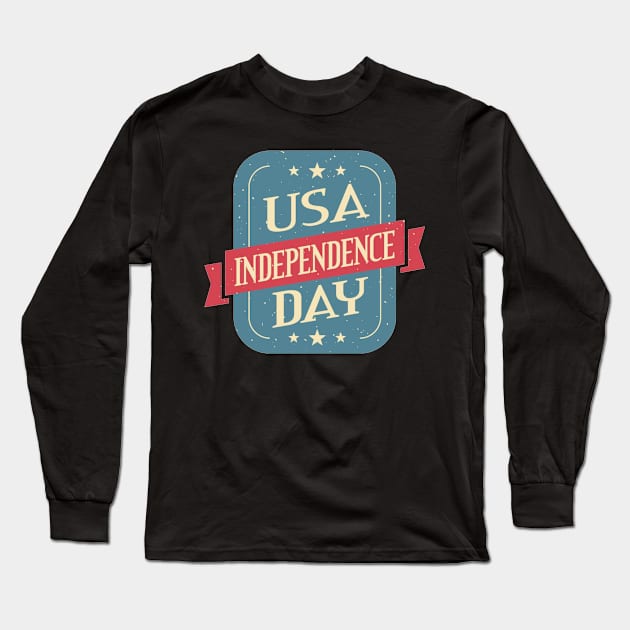 independence day Long Sleeve T-Shirt by white.ink